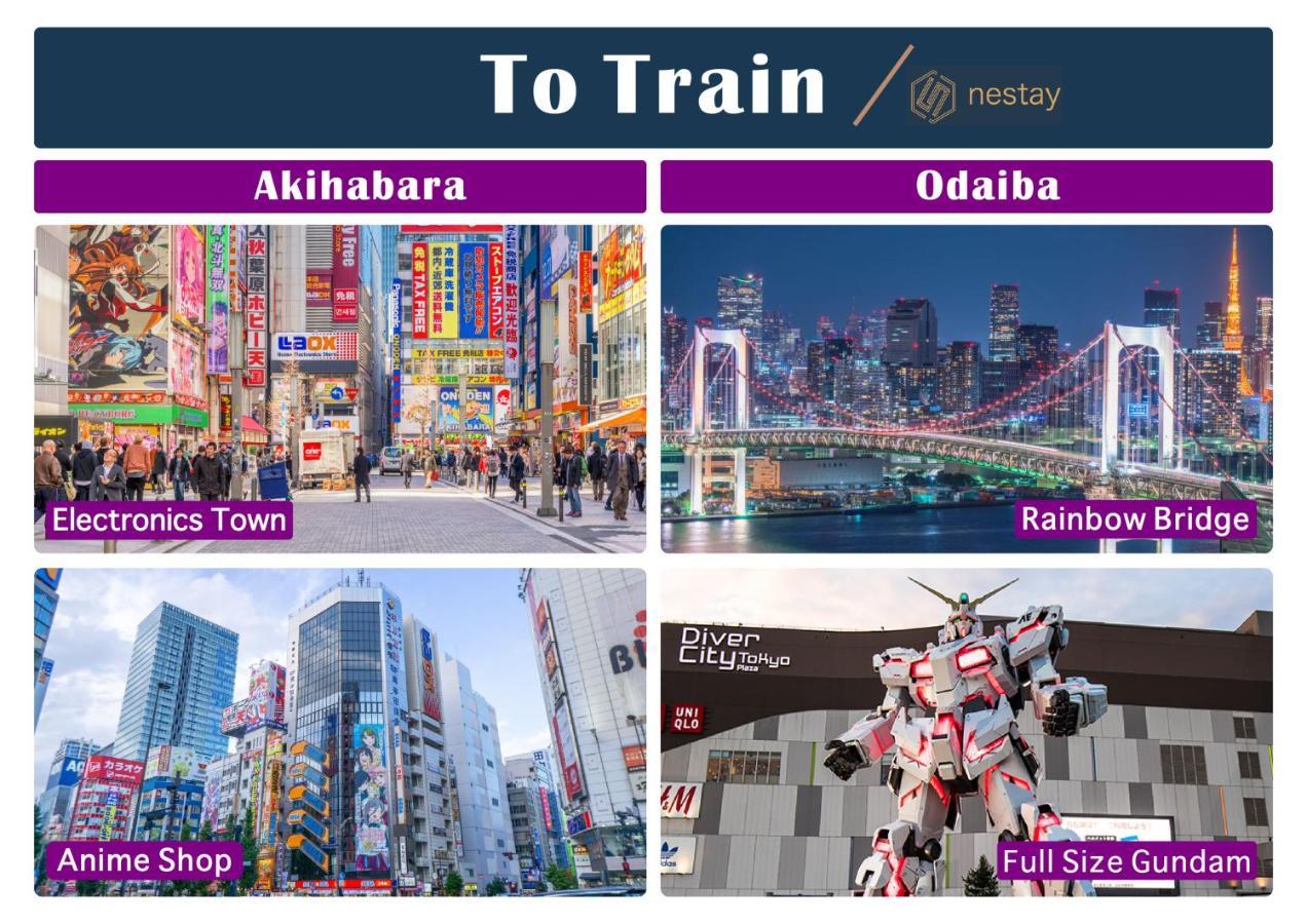 Nestay Inn Tokyo Asakusa Kültér fotó