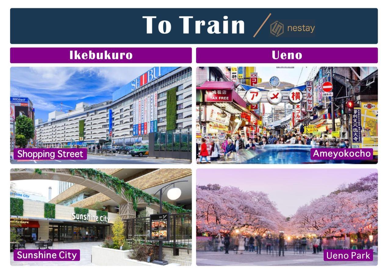 Nestay Inn Tokyo Asakusa Kültér fotó