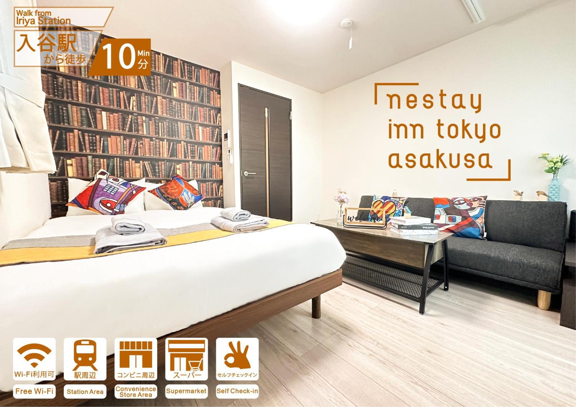 Nestay Inn Tokyo Asakusa Kültér fotó