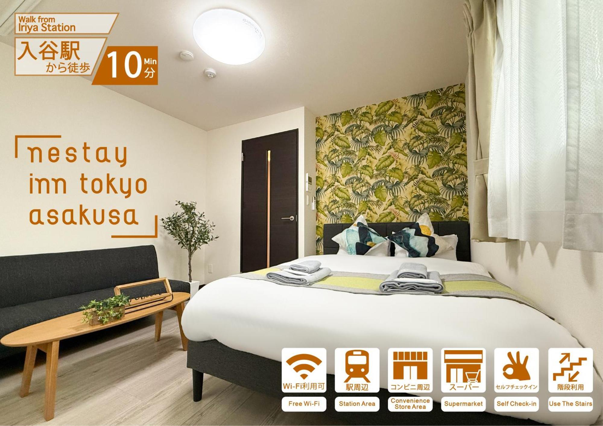 Nestay Inn Tokyo Asakusa Kültér fotó